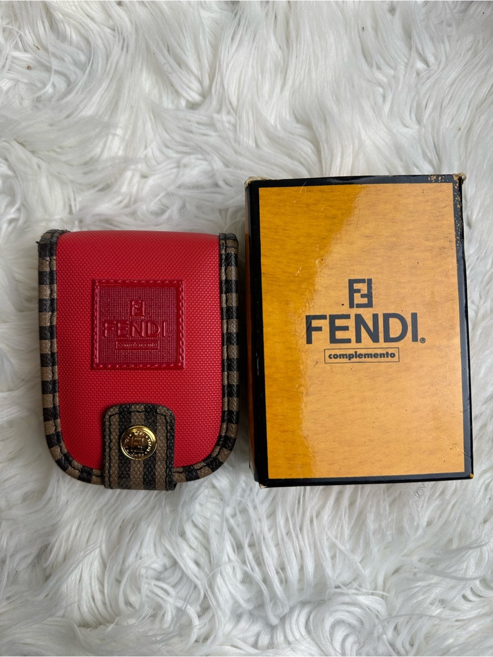 Fendi Cosmetic Case with Mirror